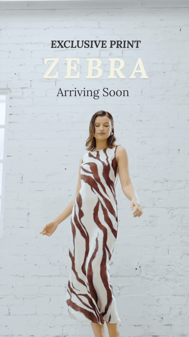 ZEBRA MAXI DRESS