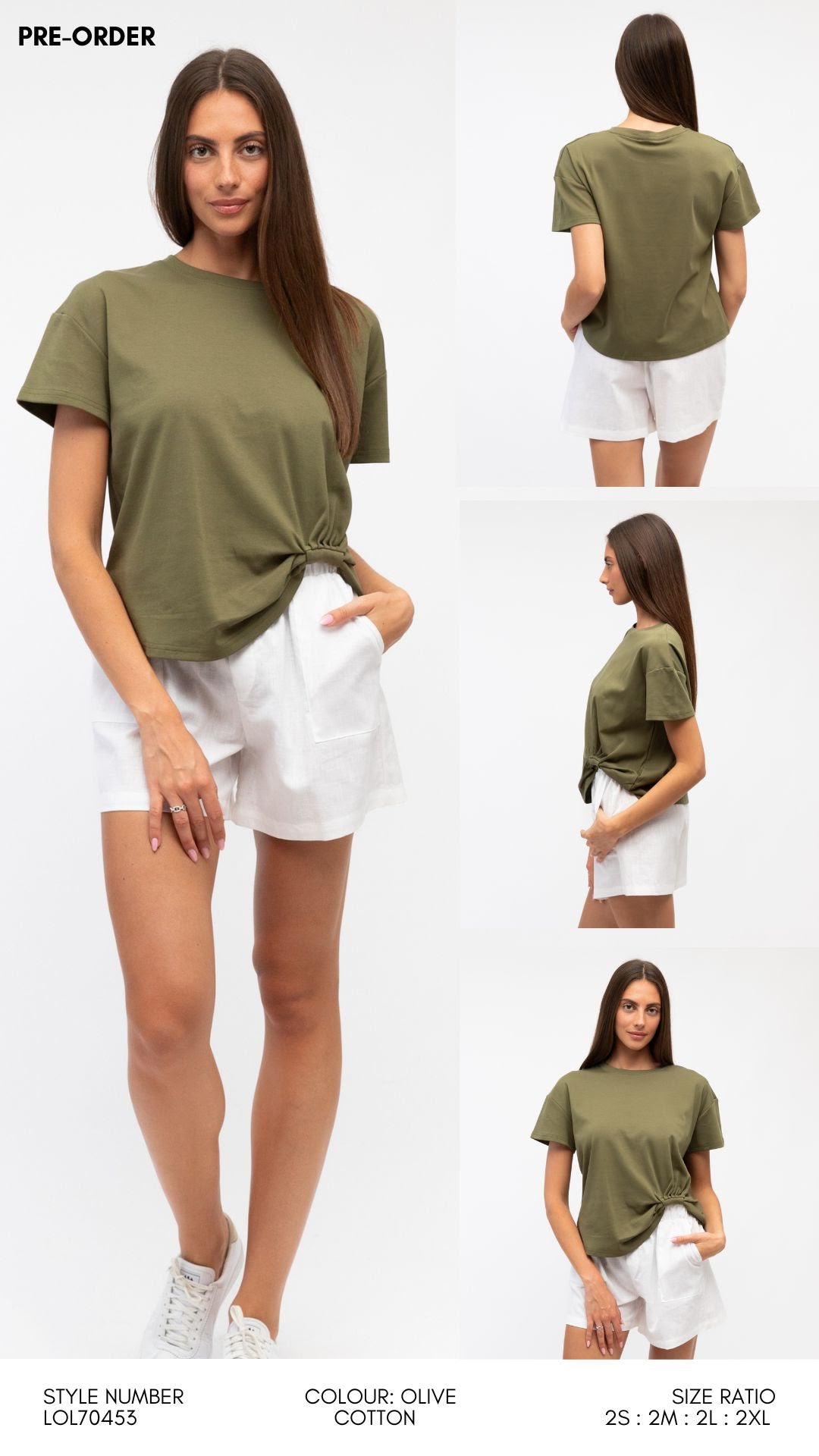 EASY TUCK TEE