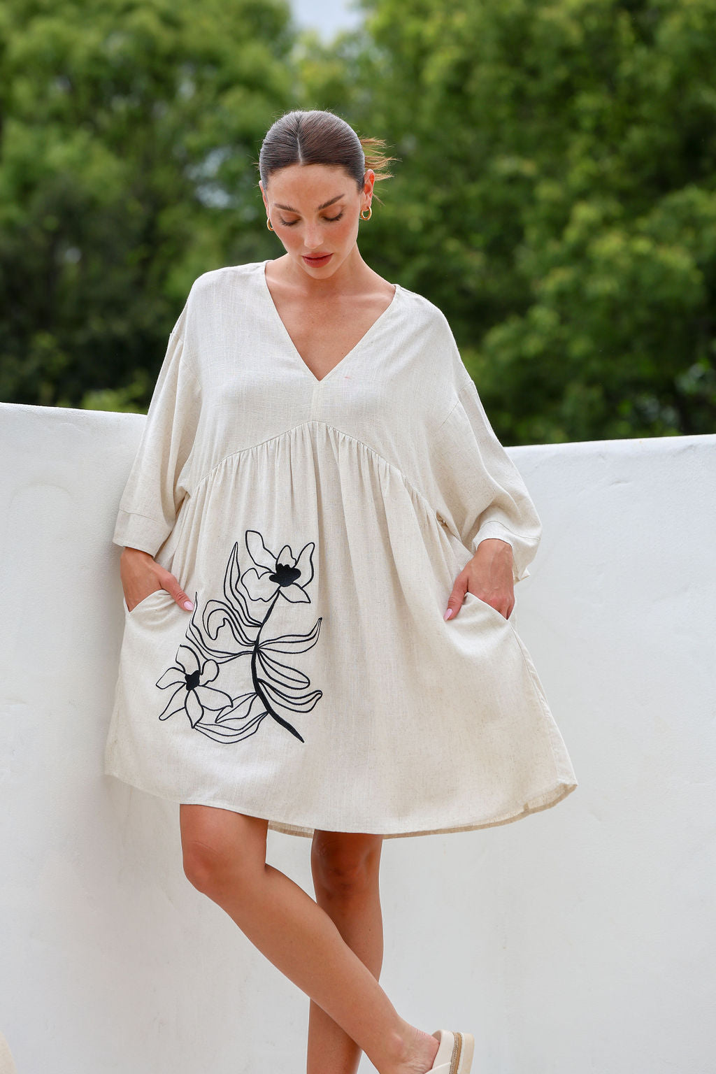 ARIA SMOCK DRESS