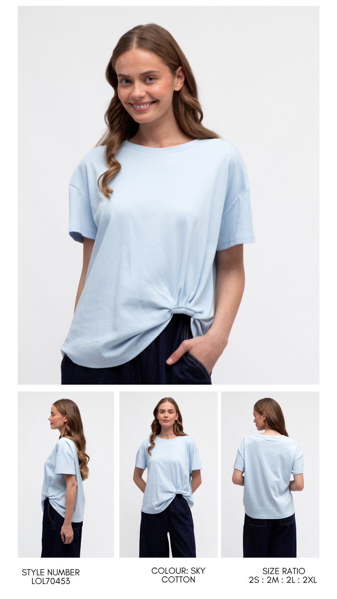 EASY TUCK TEE