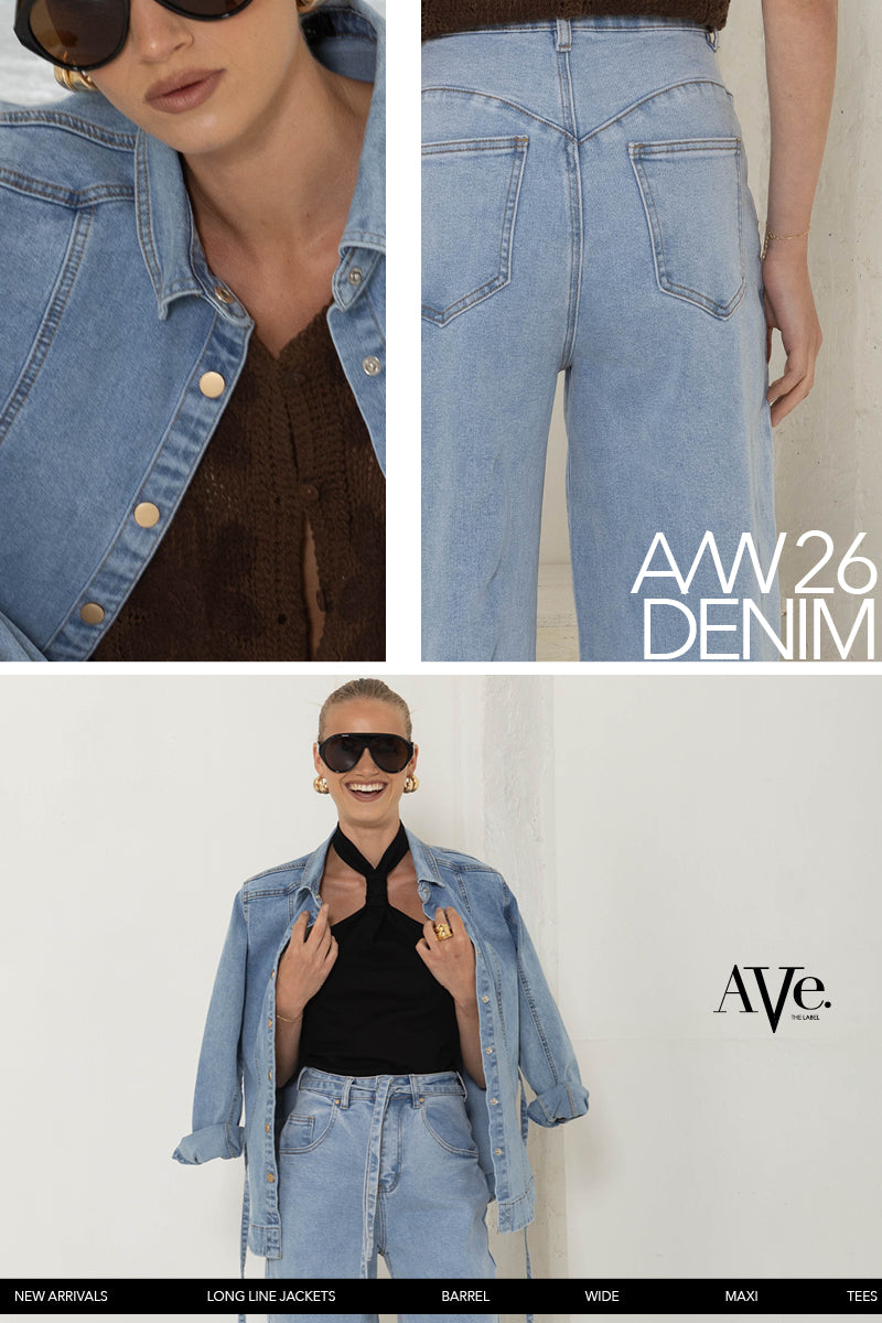 WIDE LEG JEANS