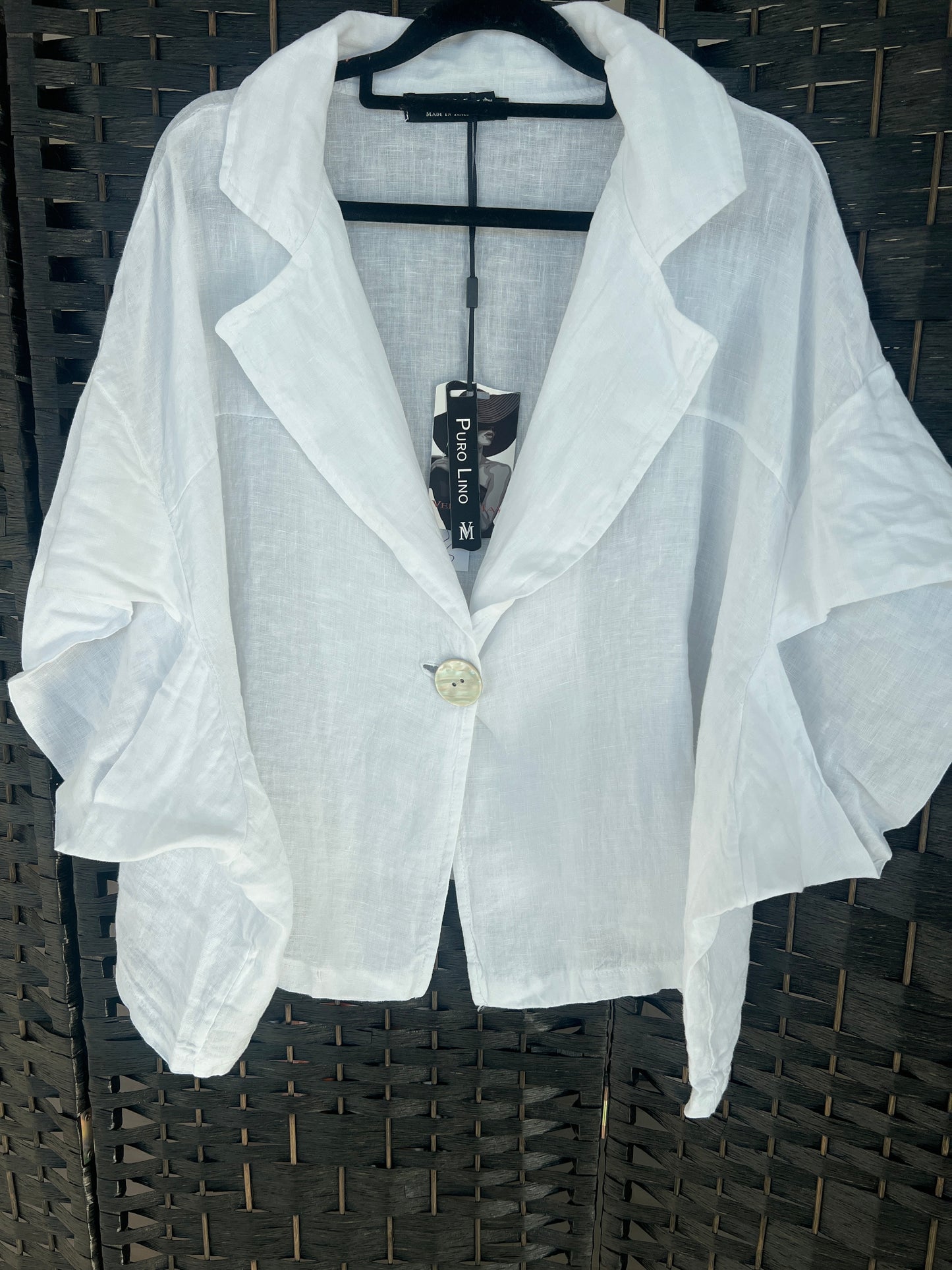 LU LU LINEN TOP
