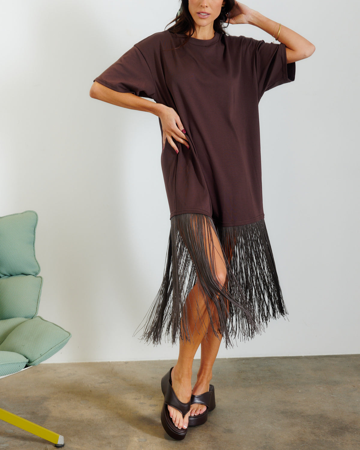 MARBELLA FRINGE DRESS