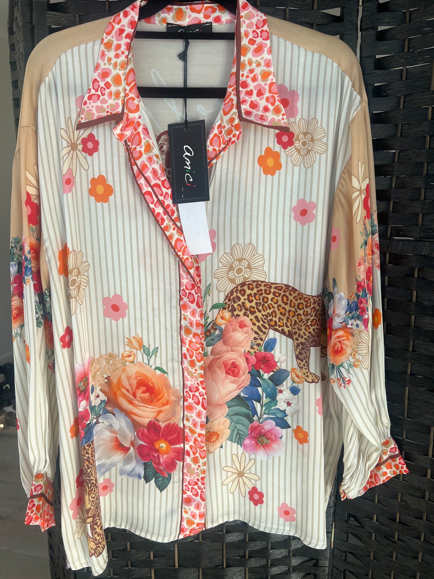 TIGER COLLAR SHIRT
