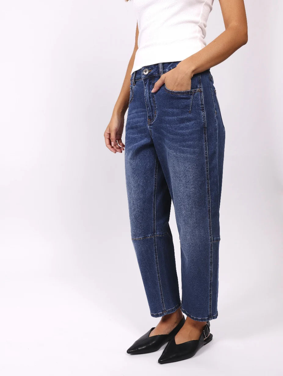 TONI BARREL JEANS