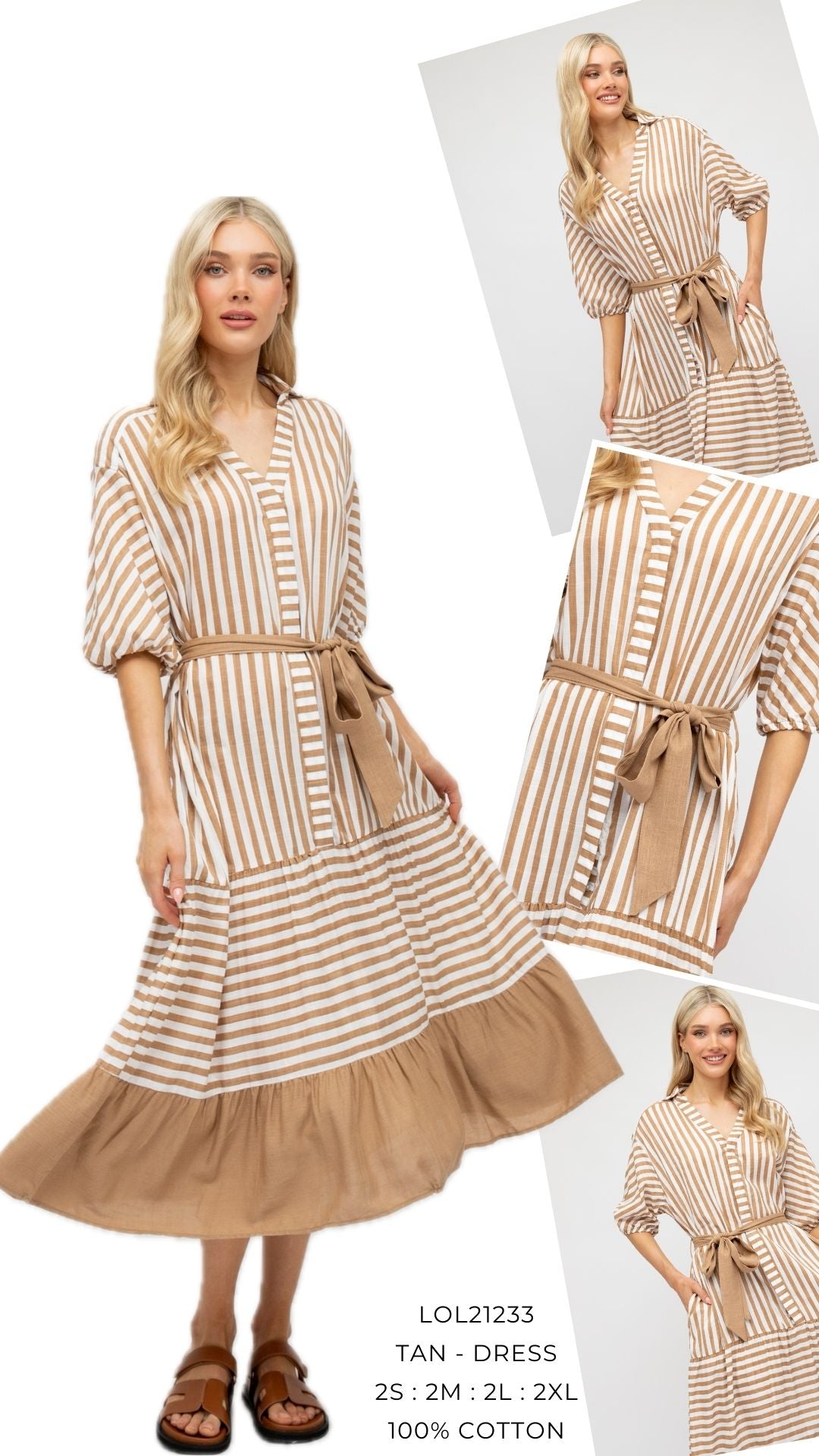 STRIPE MAXI