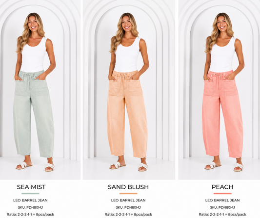 LEO BARREL JEANS