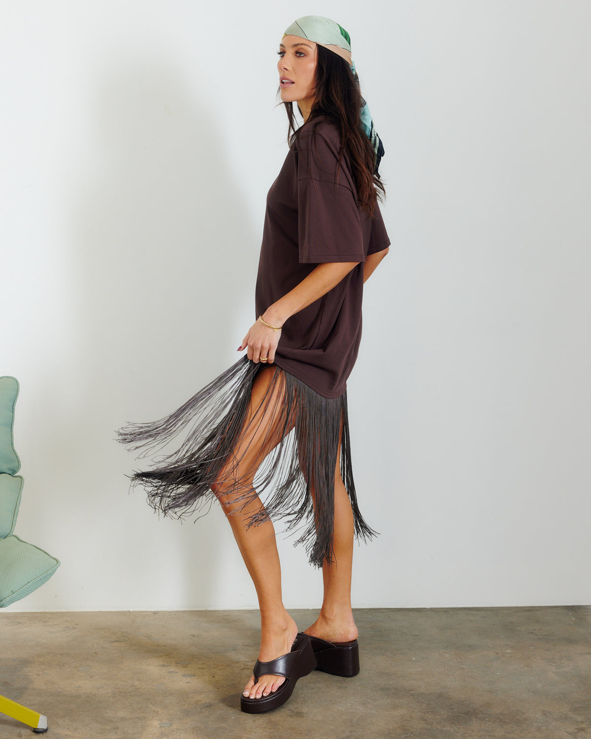 MARBELLA FRINGE DRESS