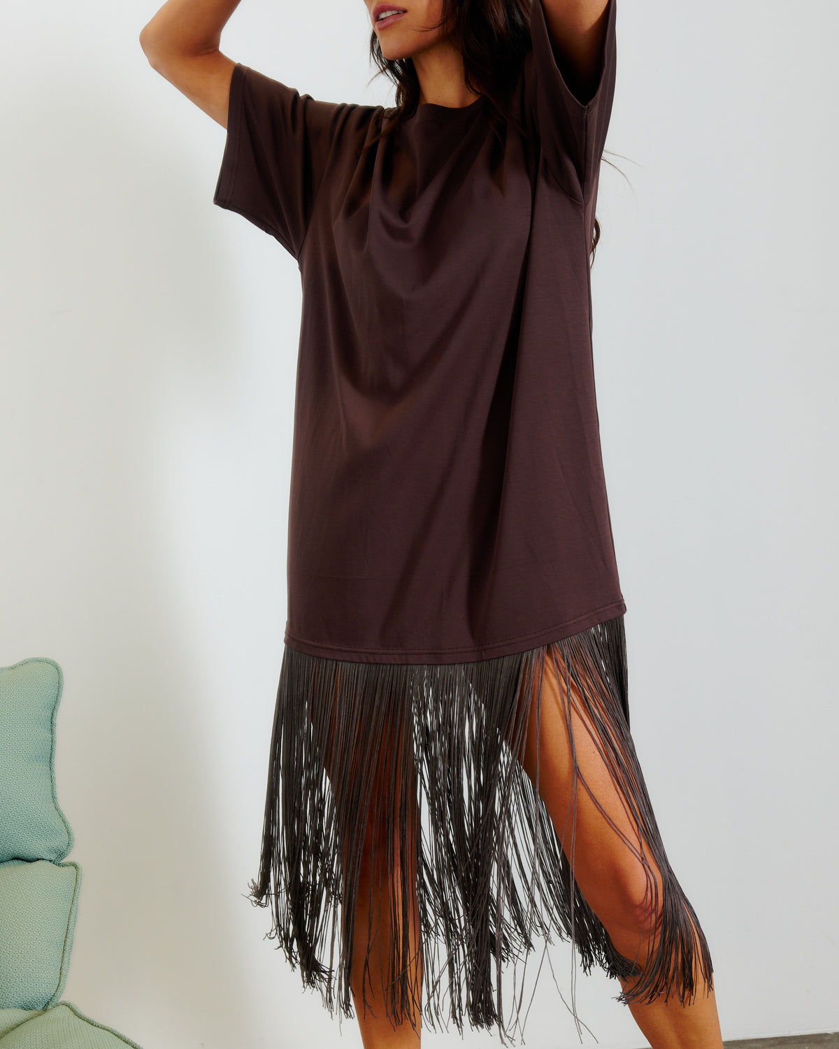MARBELLA FRINGE DRESS