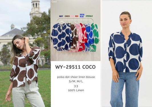 POLKA DOTT SHIRT