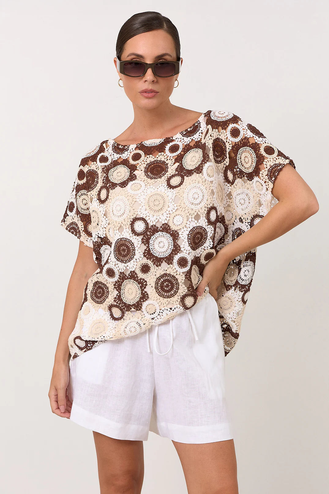 CLAUDIA CROCHET TOP