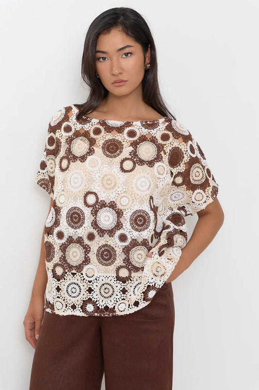 CLAUDIA CROCHET TOP