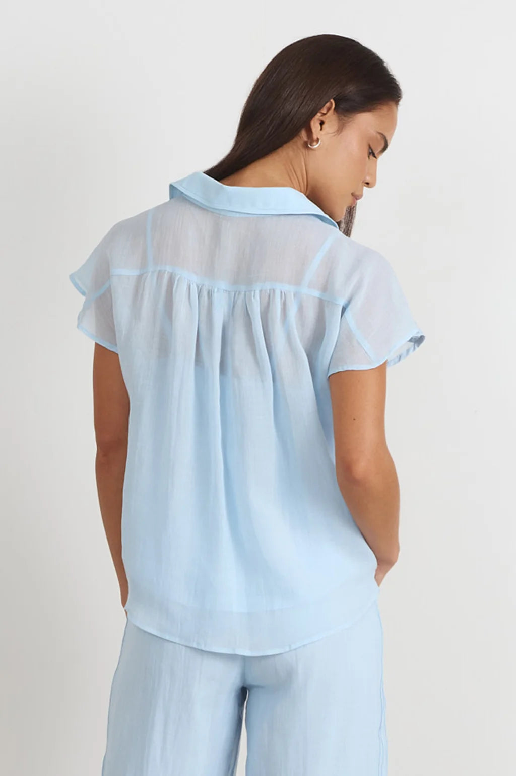 MARYN PLEATED TOP