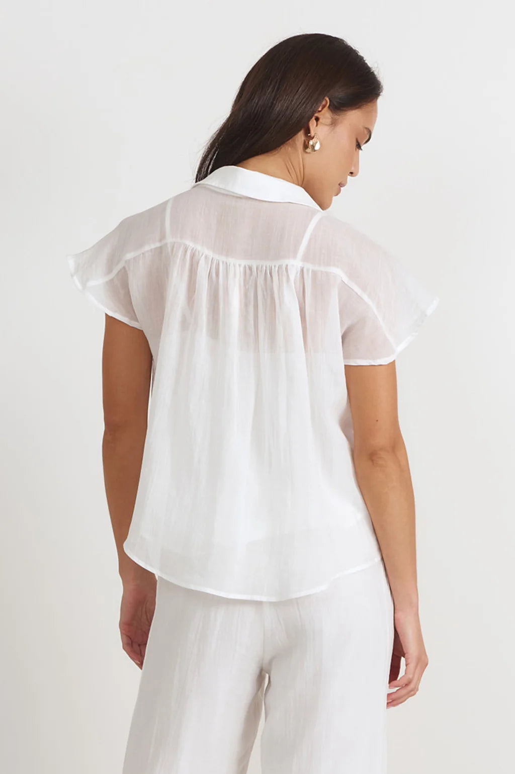MARYN PLEATED TOP