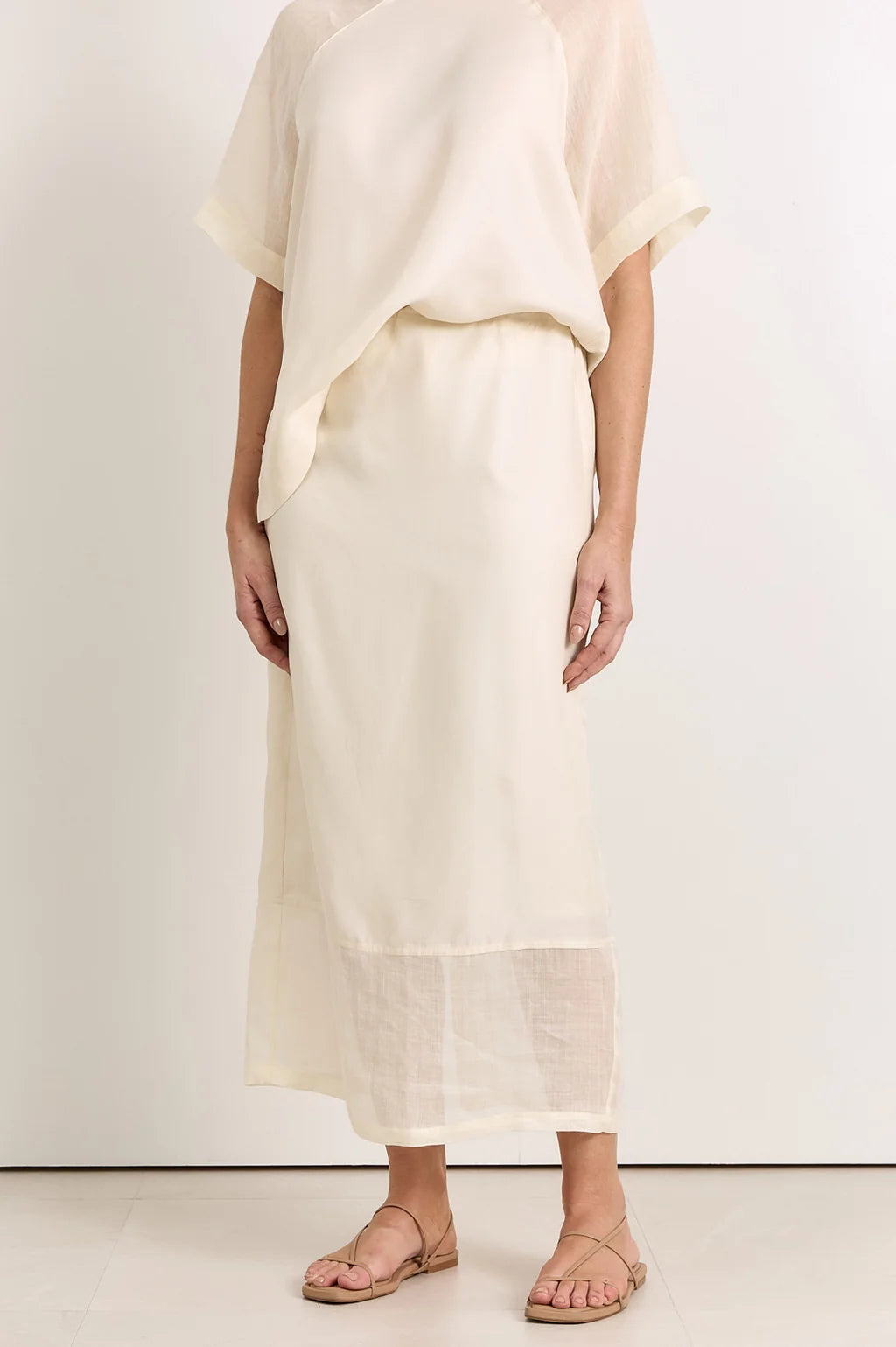 REECE STRAIGHT MIDI SKIRT