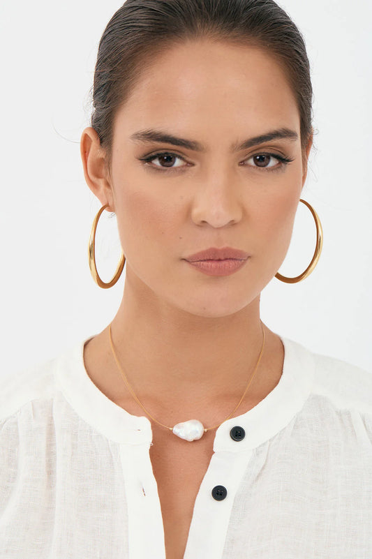 FINE BAROQUE PEARL NECKLACE