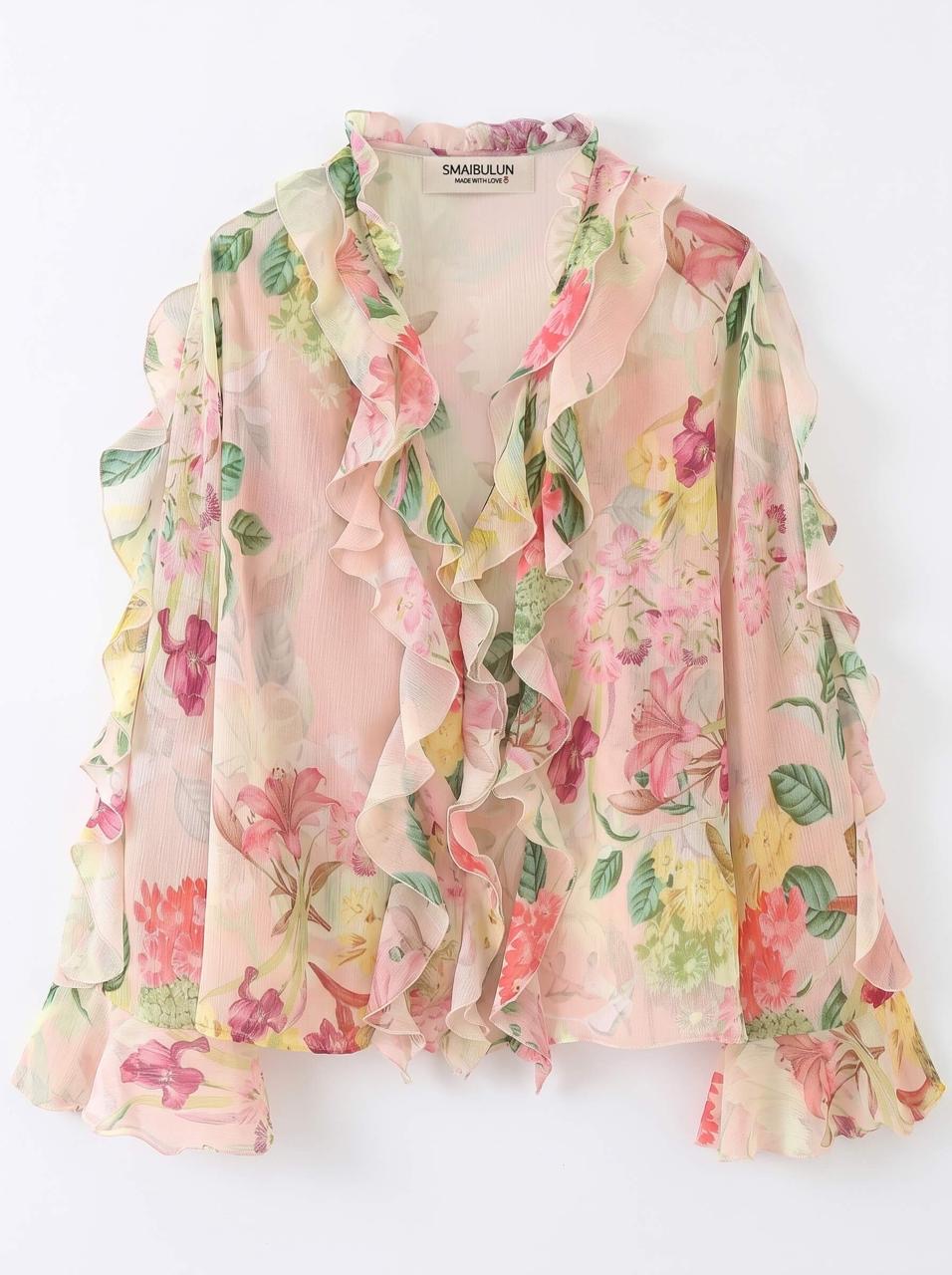 FLORAL BLOUSE