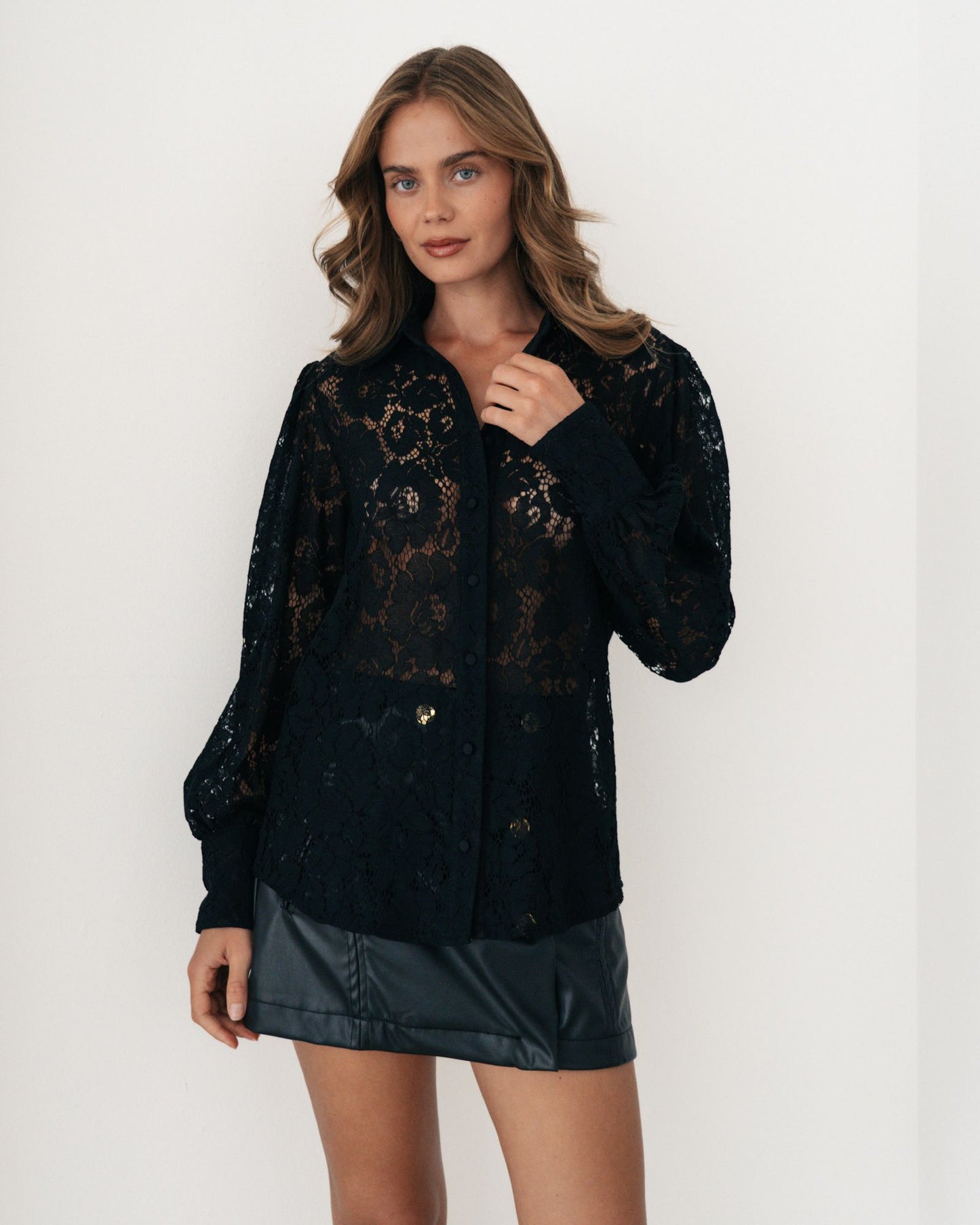 LACE SHIRT