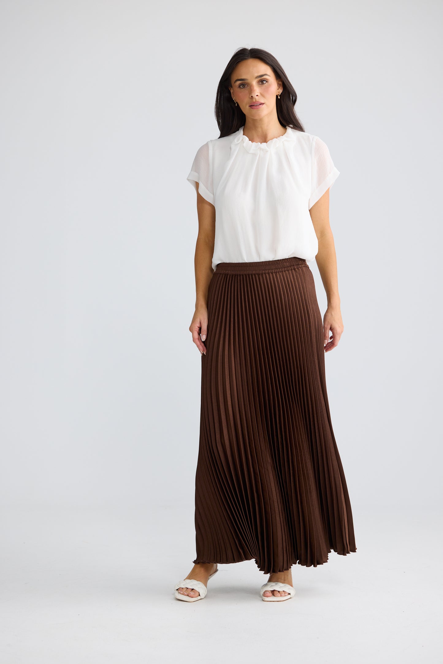ALIAS PLEATED SKIRT
