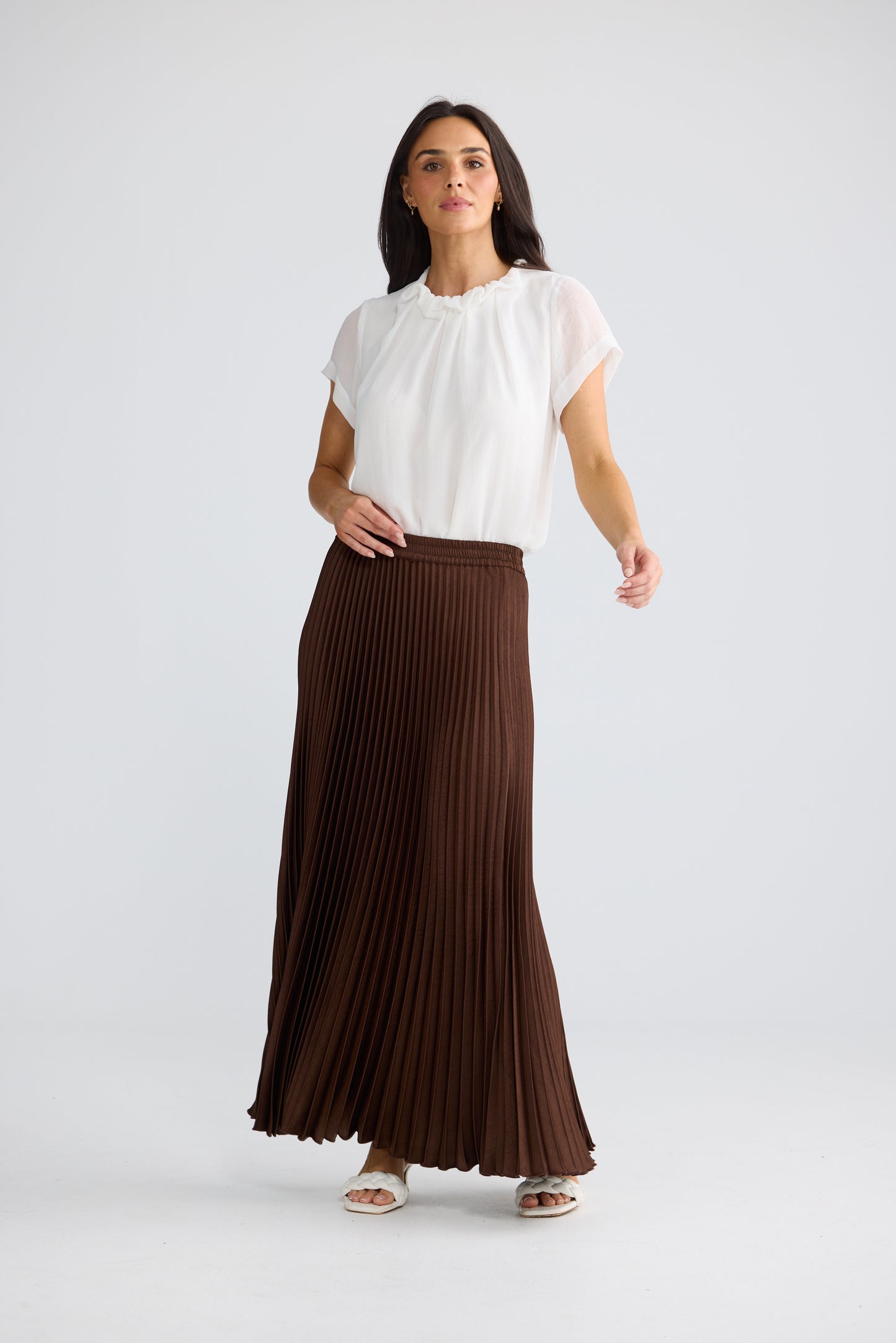 ALIAS PLEATED SKIRT