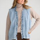 DARCY FRILL VEST