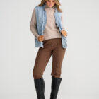 DARCY FRILL VEST