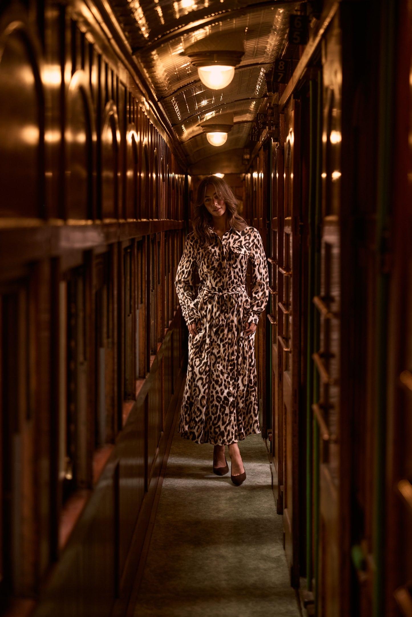 ROSSELLINI LONG SLEEVED DRESS