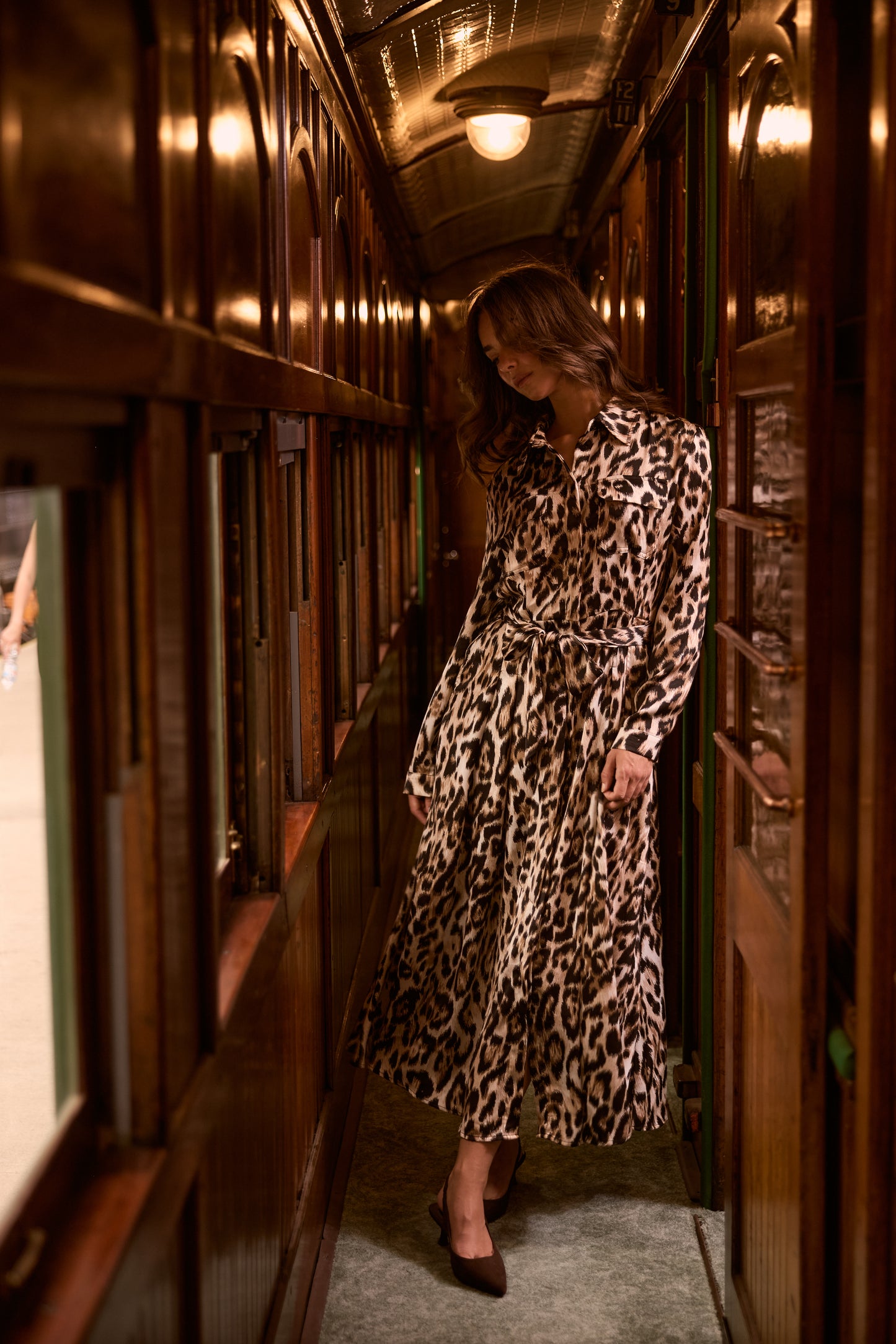 ROSSELLINI LONG SLEEVED DRESS