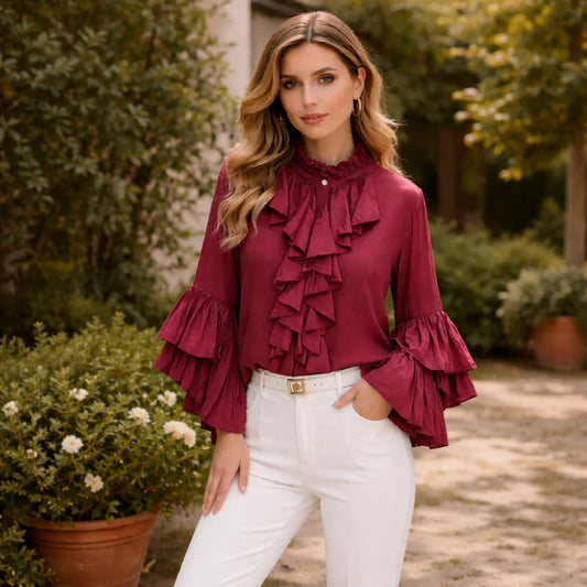 FRILL TOP