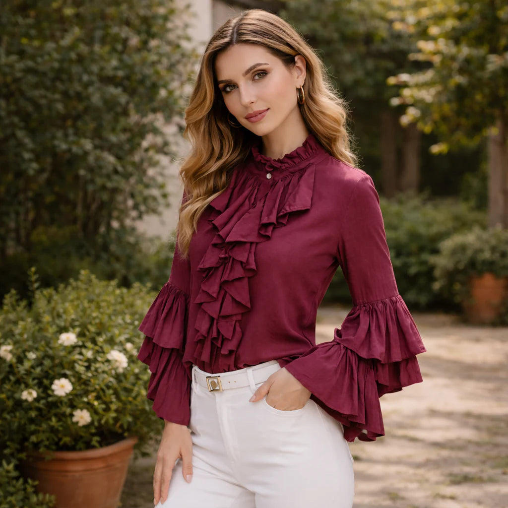 FRILL TOP