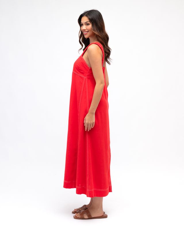 STICHED UP MAXI DRESS