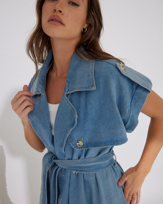 BELLA DENIM VEST