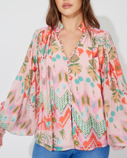 GARDEN PARTY DREAMS BLOUSE