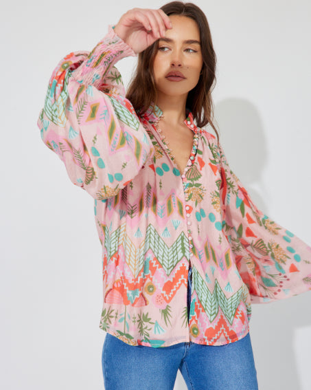 GARDEN PARTY DREAMS BLOUSE