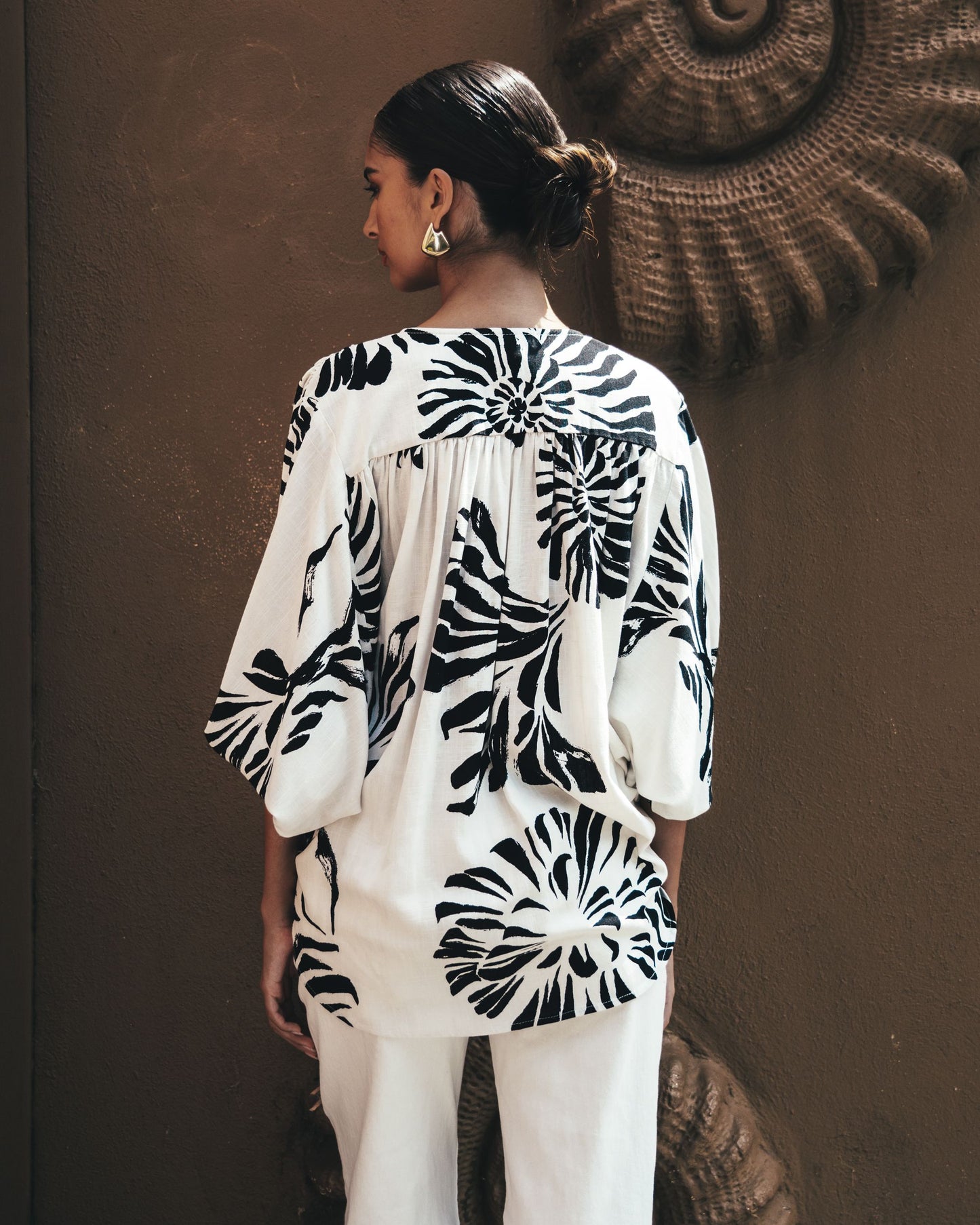 MIRAE CROSS OVER BLOUSE