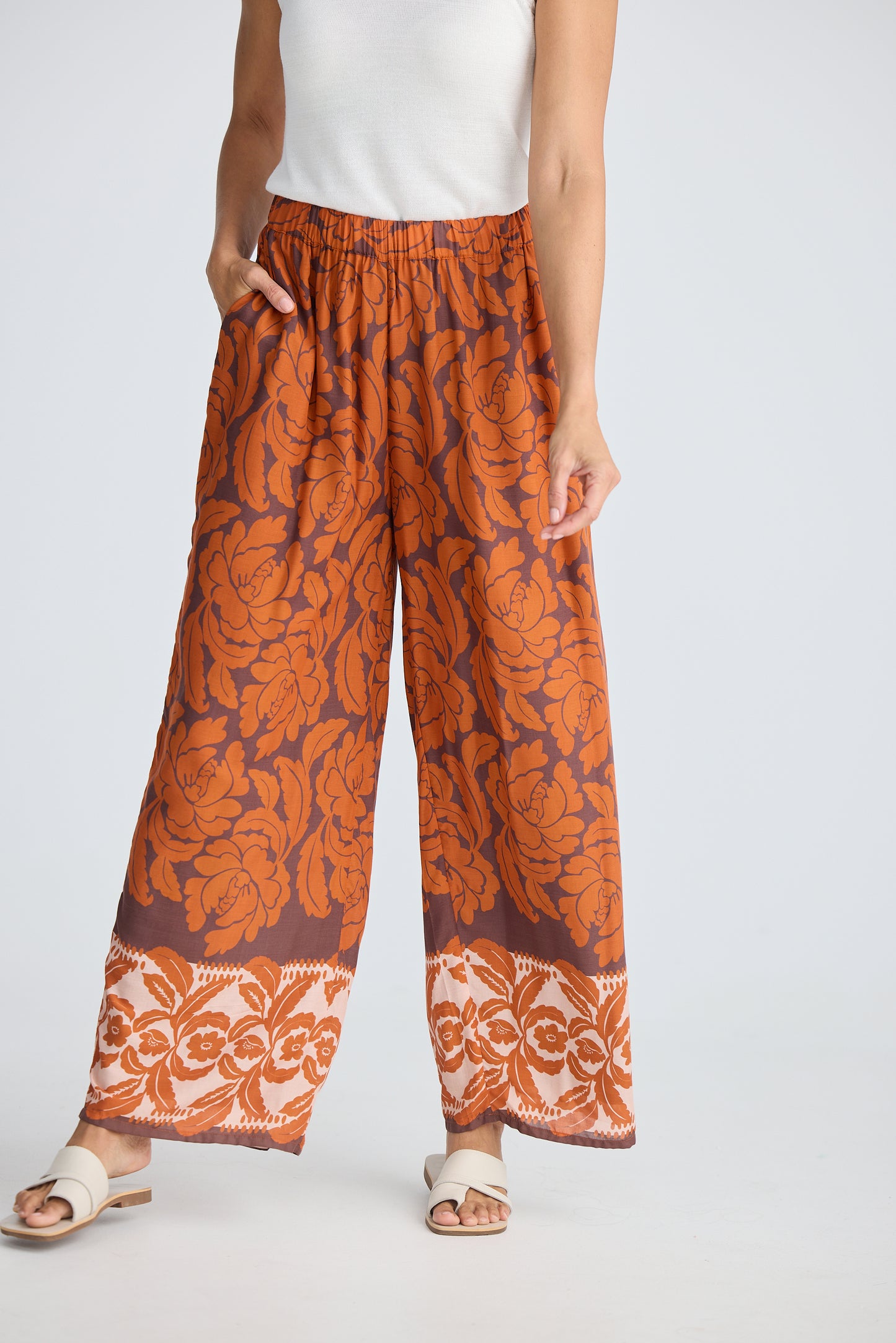 PLAYA PANT TUSCAN PRINT