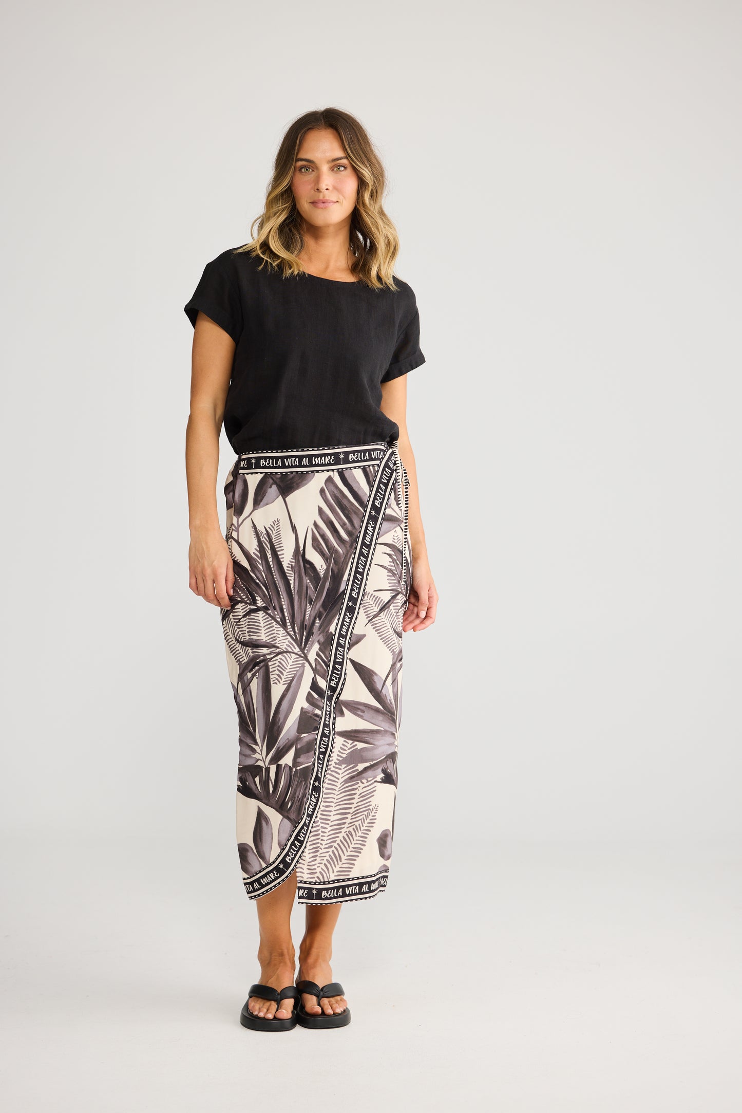 OCEAN SARONG SKIRT