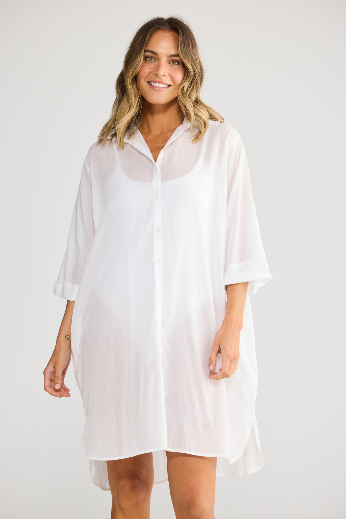 LARA SHIRT DRESS