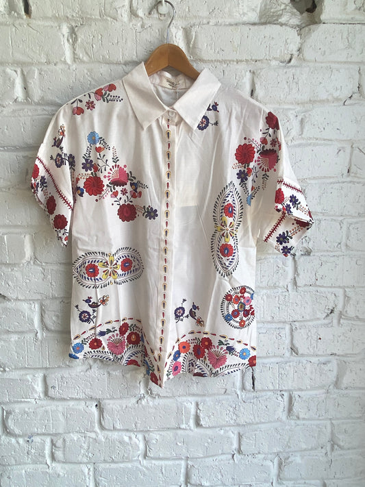 FLORAL SHIRT SET