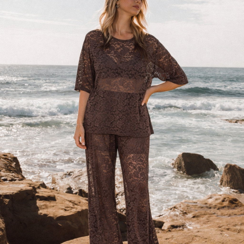 DESI LACE PANTS