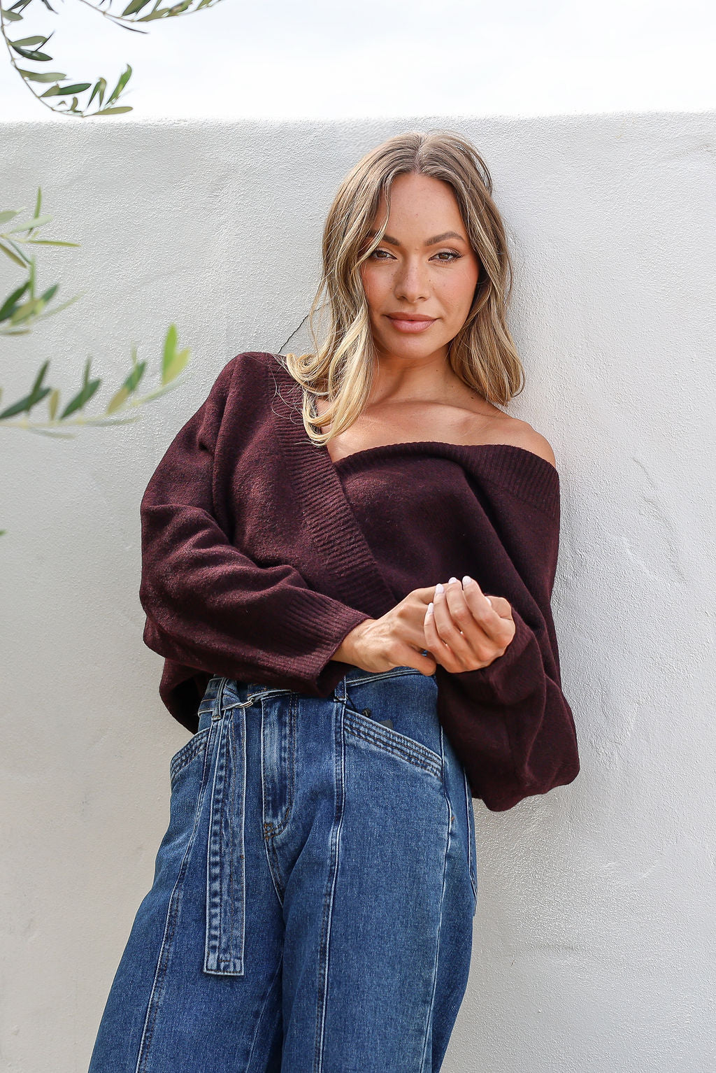 Kel Cross Over Knit