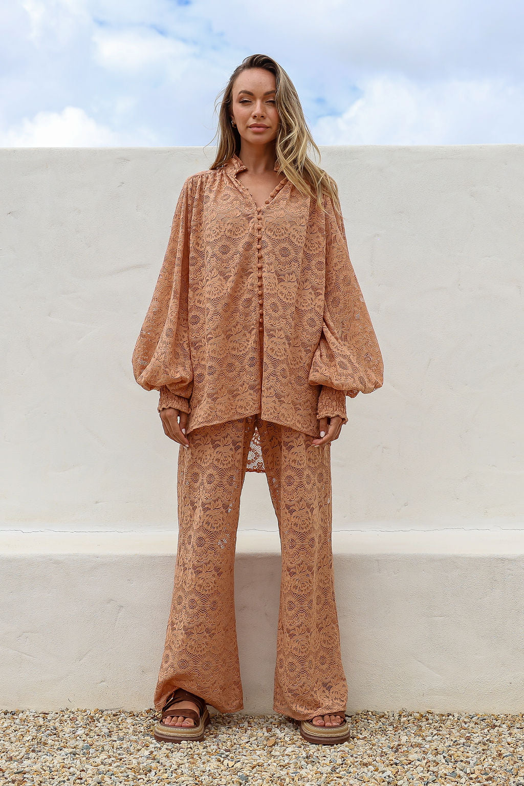 PIZZO LACE PANT