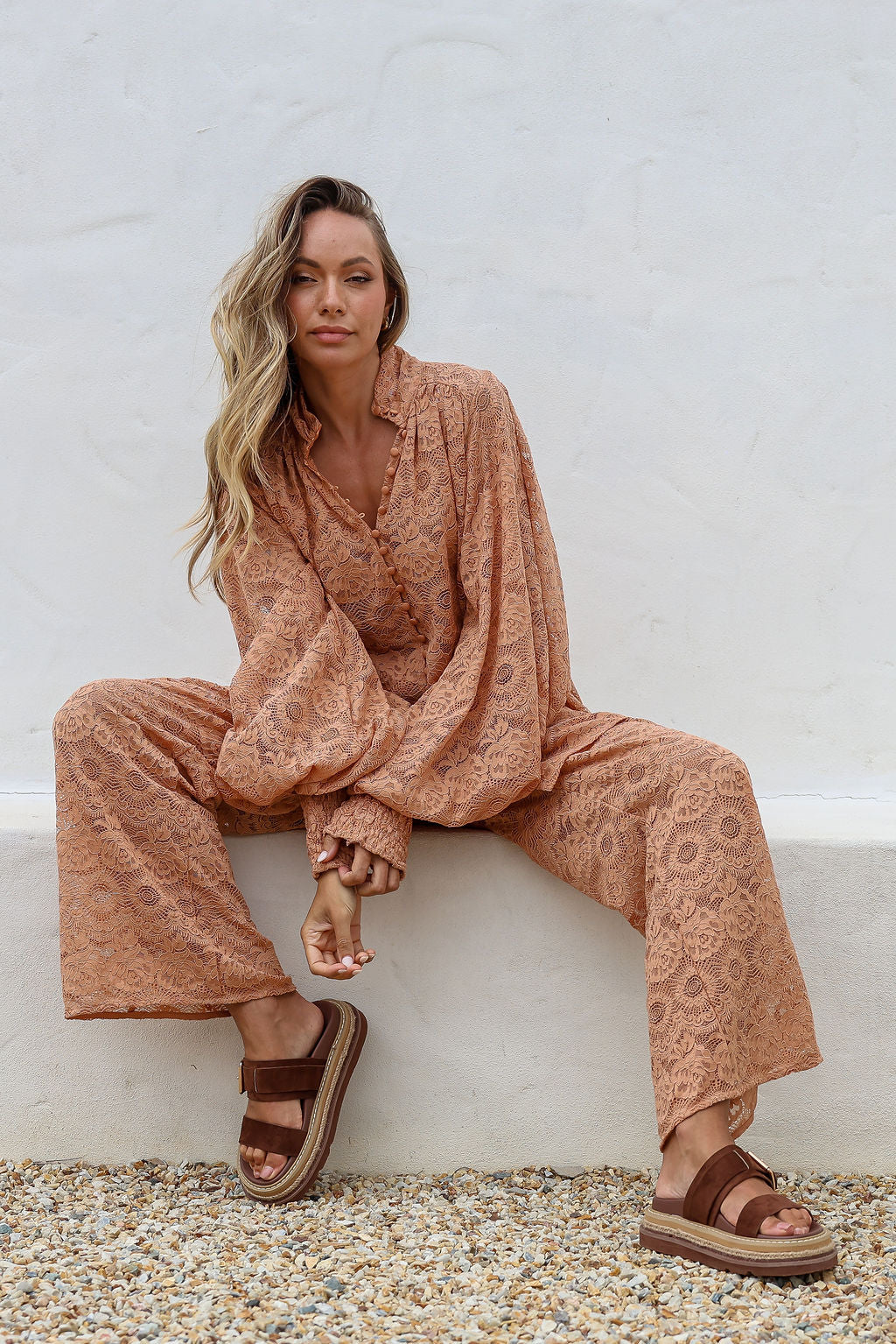 PIZZO LACE PANT