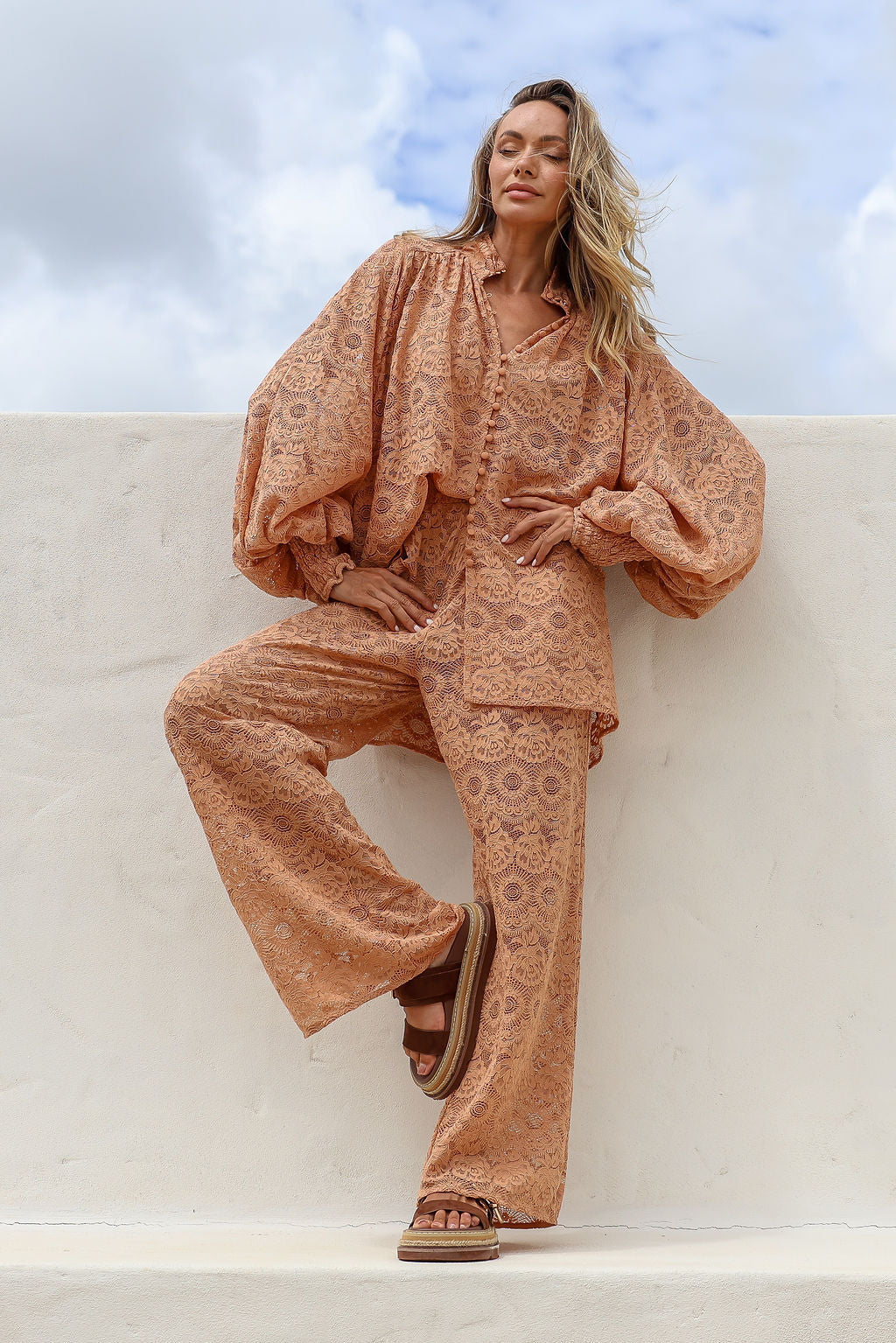 PIZZO LACE PANT
