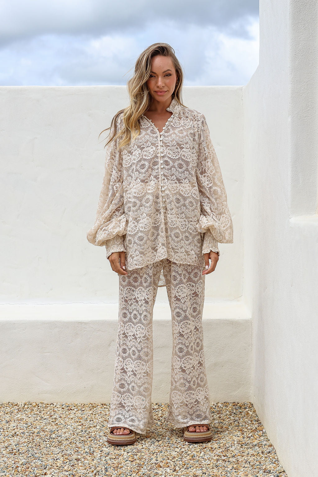 PIZZO LACE PANT