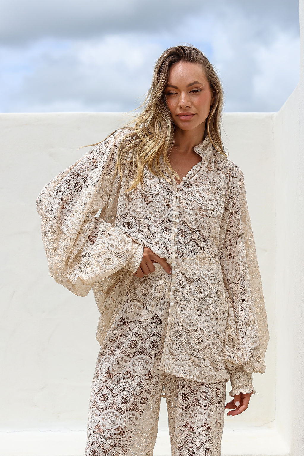 PIZZO LACE PANT