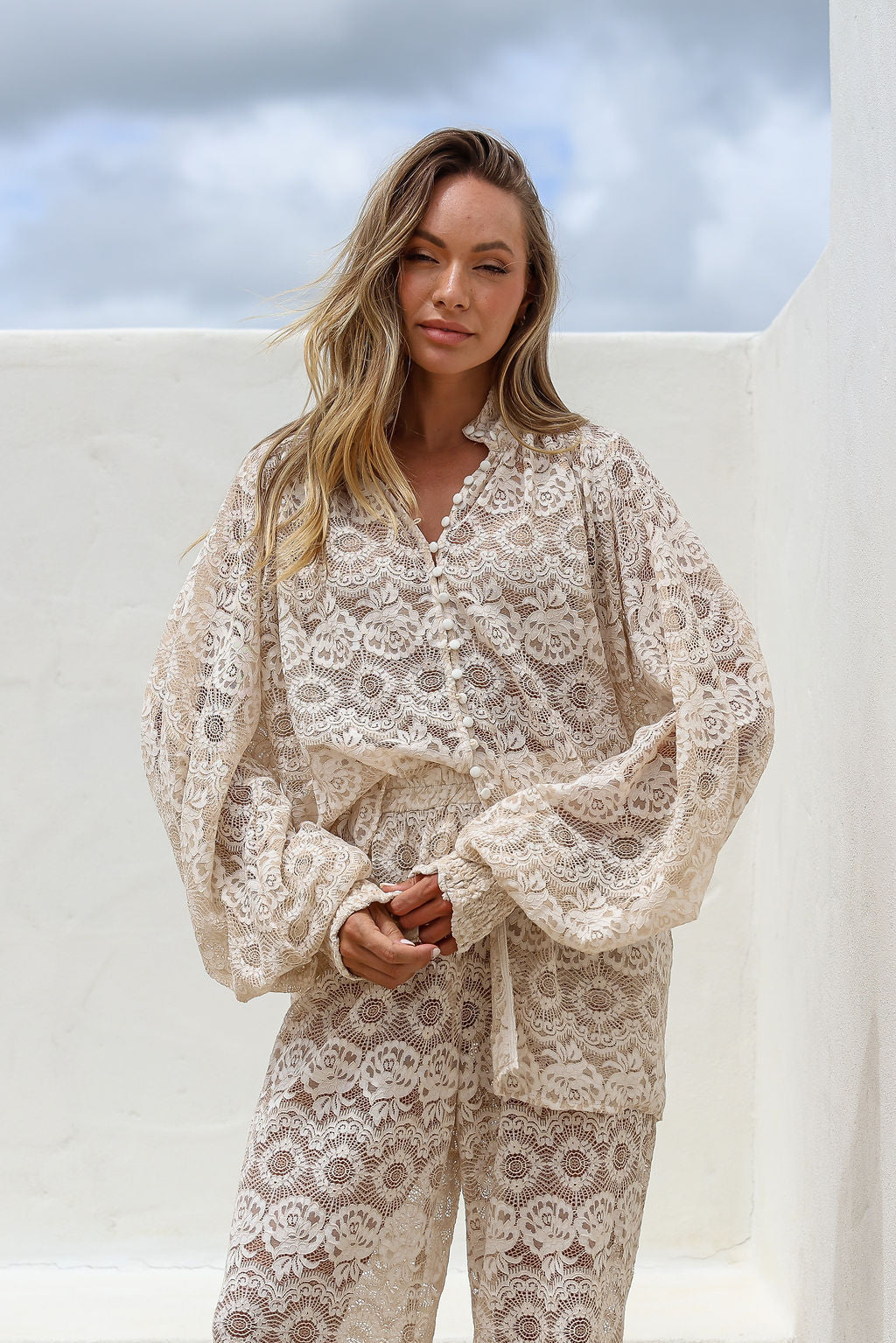 PIZZO LACE PANT