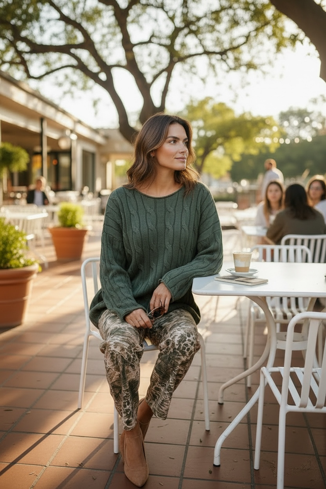 SIENA STONE WASH COTTON KNIT