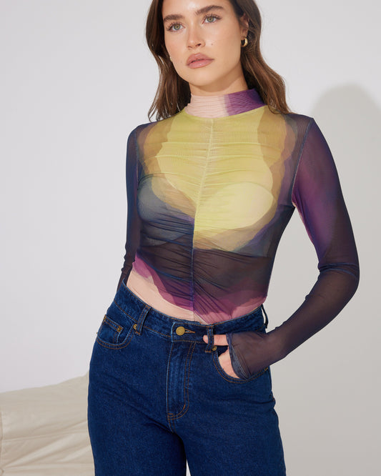 THYELLA MESH TOP