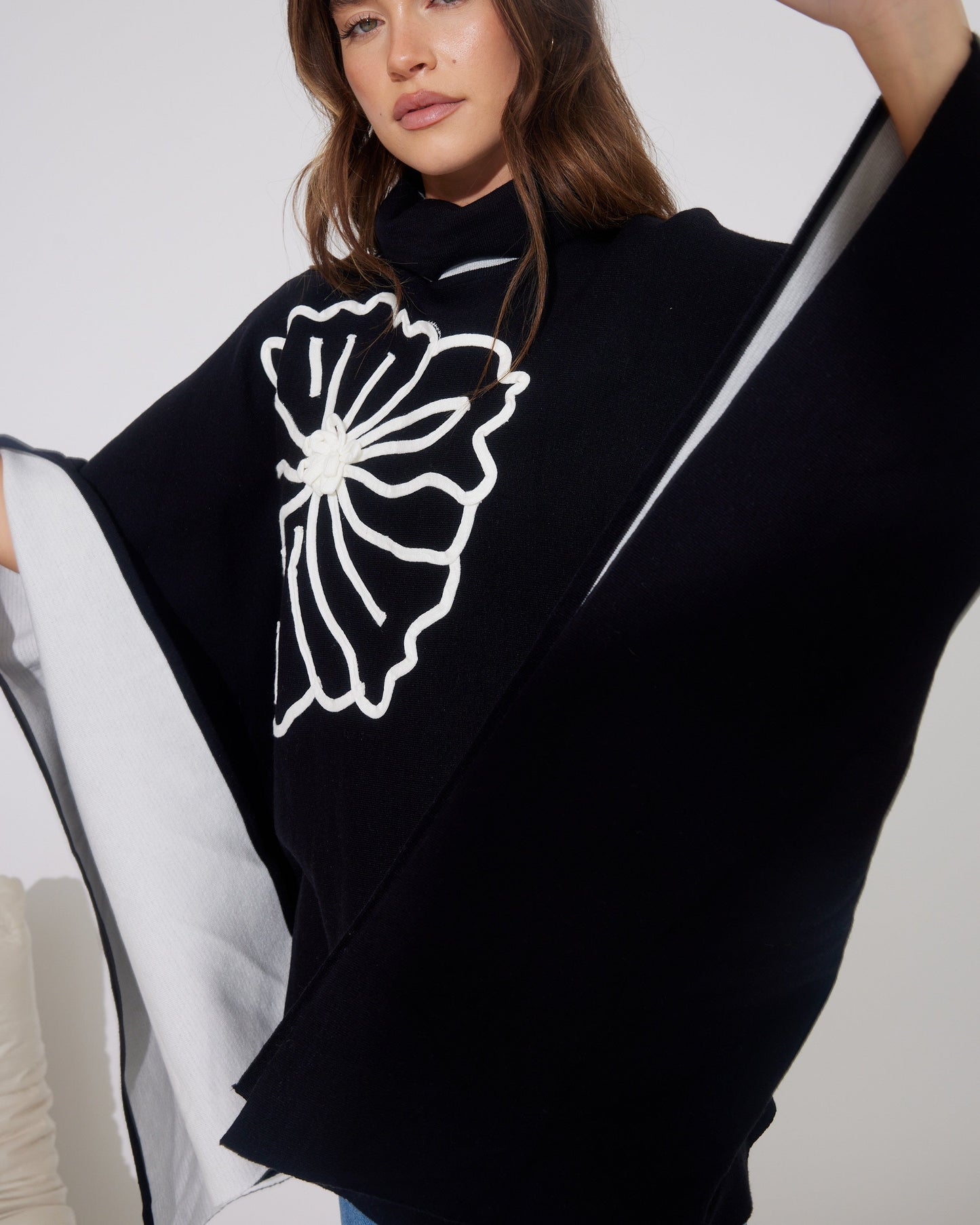 FIORE PONCHO